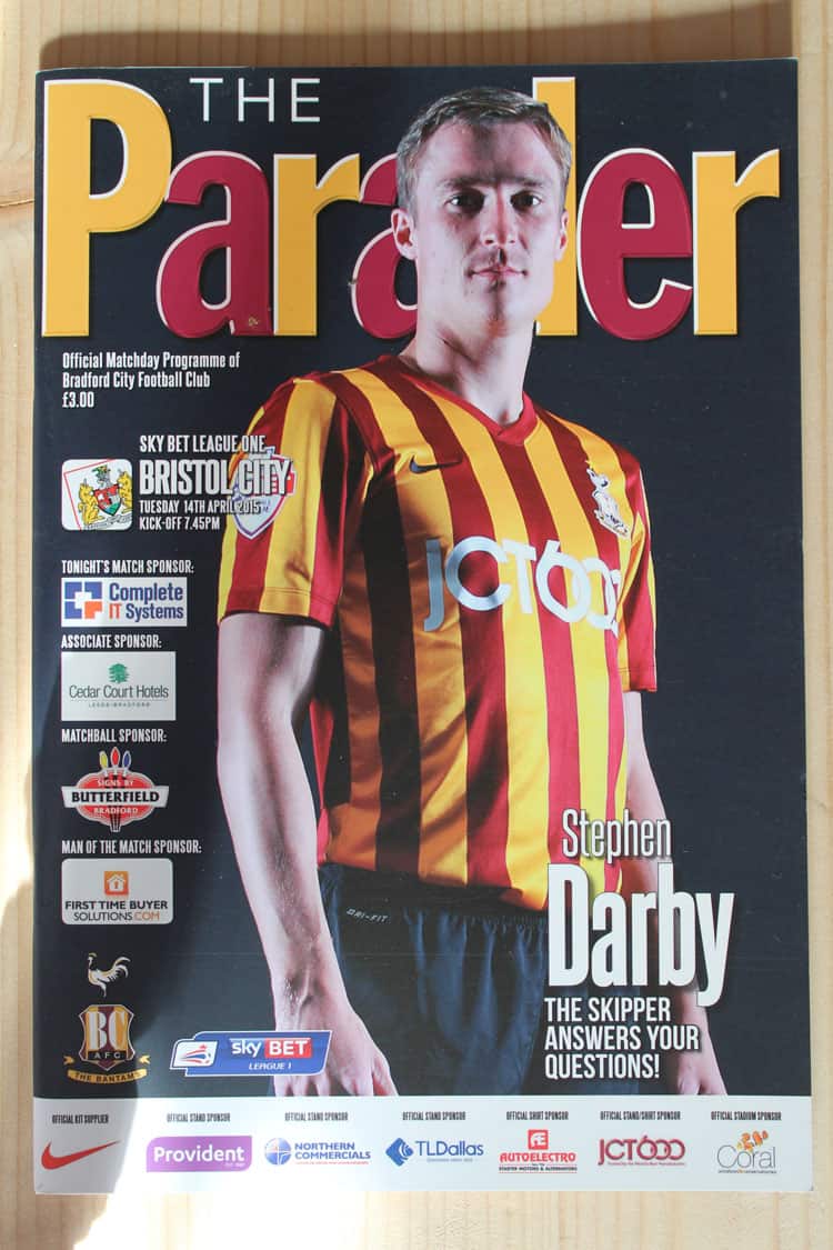 Bradford City FC v Bristol City FC